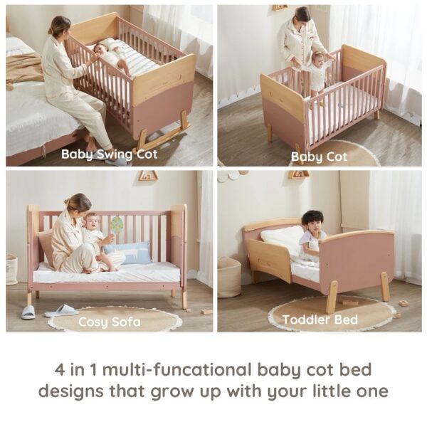 Convertible Rocking Crib - Image 9